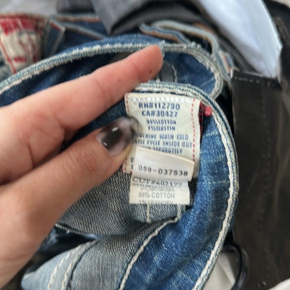True Religion Jeans with Diamond Buttons - Picture 9 of 9